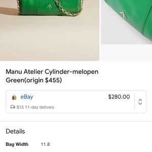 Nice handbag worn twice purchased at Neiman Marcus in February 2023